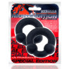 Oxballs Pack Cockrings Ultraballs Noirs